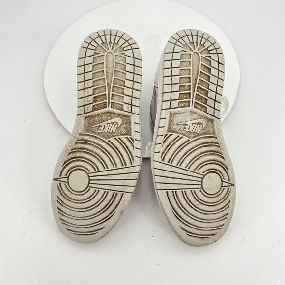 Nike Air Jordan 1 Low Men Size 8 CZ0790-100 White Neutral Particle Grey Shoes - Picture 11 of 14